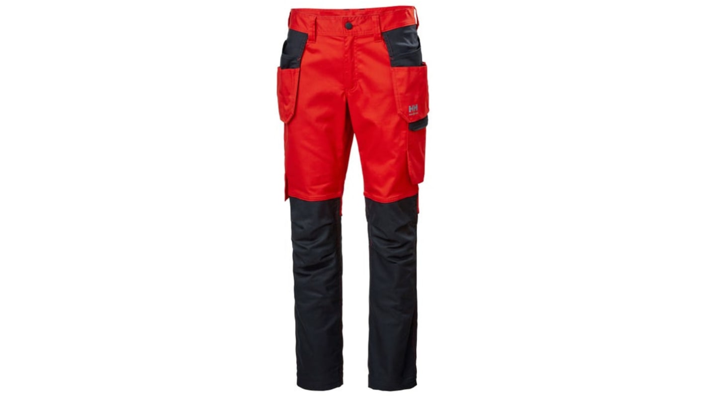 Pantaloni da lavoro Manchester Nero Cotone, poliestere, lunghezza 88cm Stretch 50poll 128cm