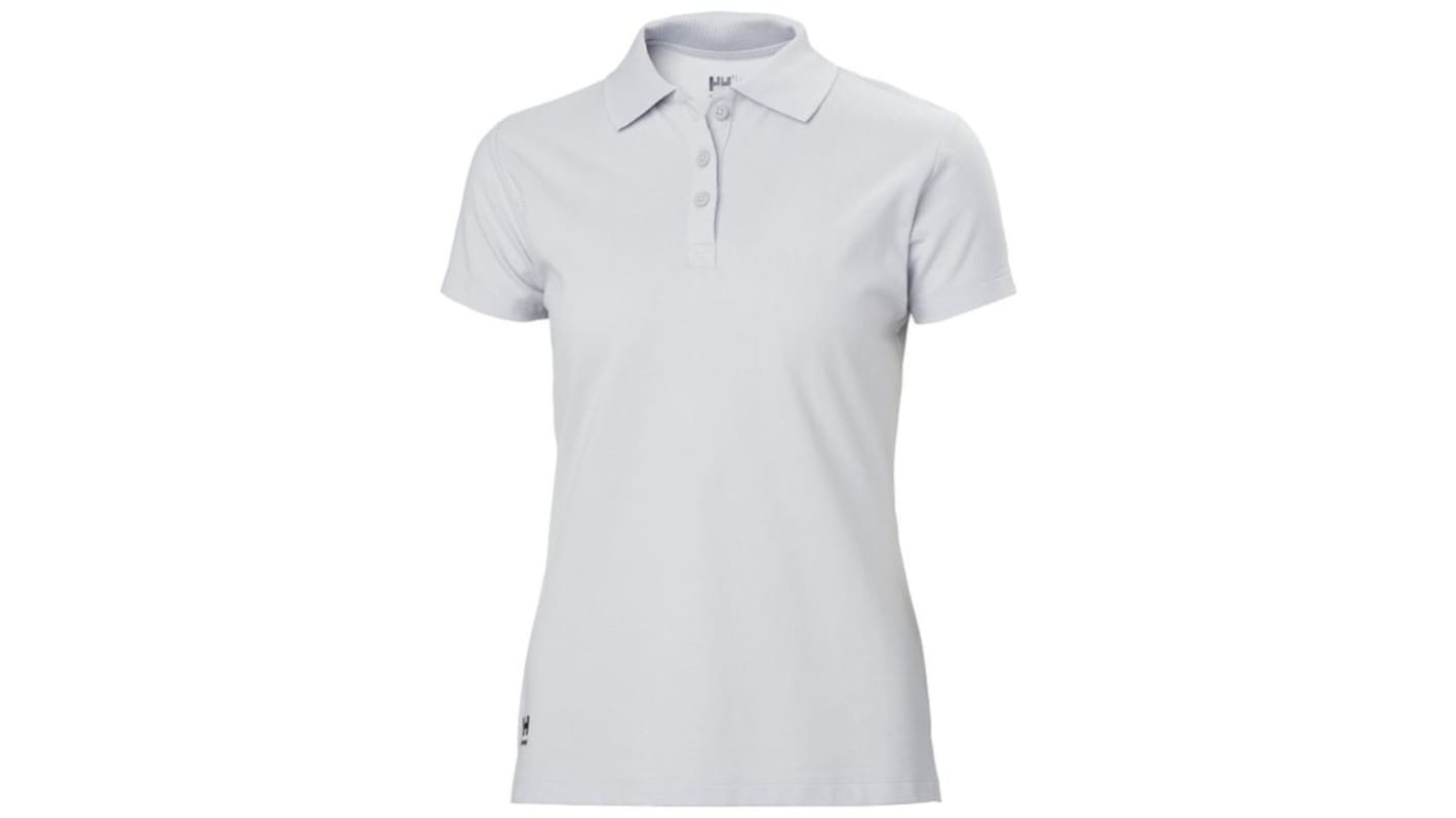 Helly Hansen 女款灰色Polo衫, 欧码S, 英码S, 100% 棉, Classic系列