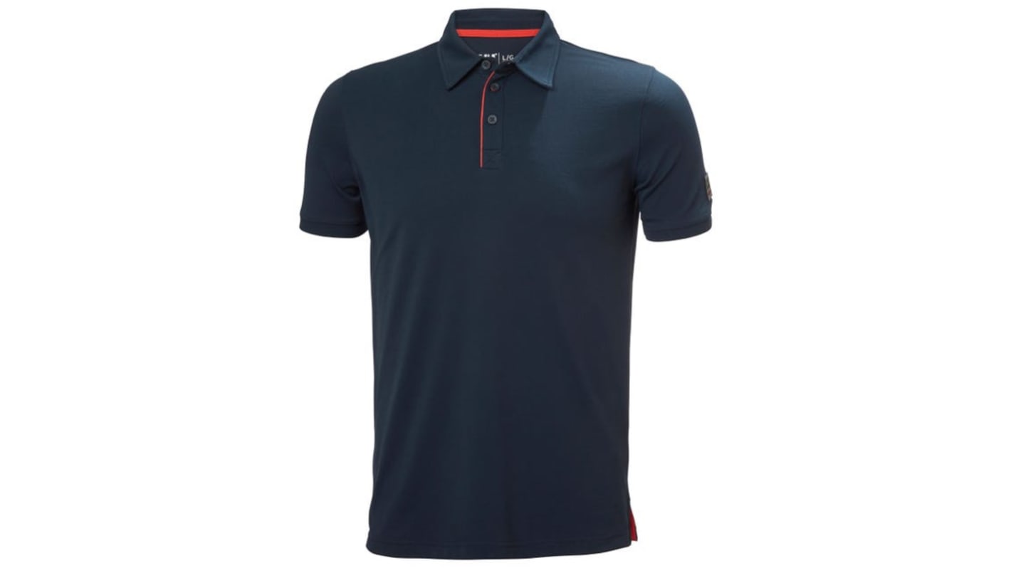Helly Hansen Kensington Tech Navy Polyamide Polo Shirt, UK- XL, EUR- XL