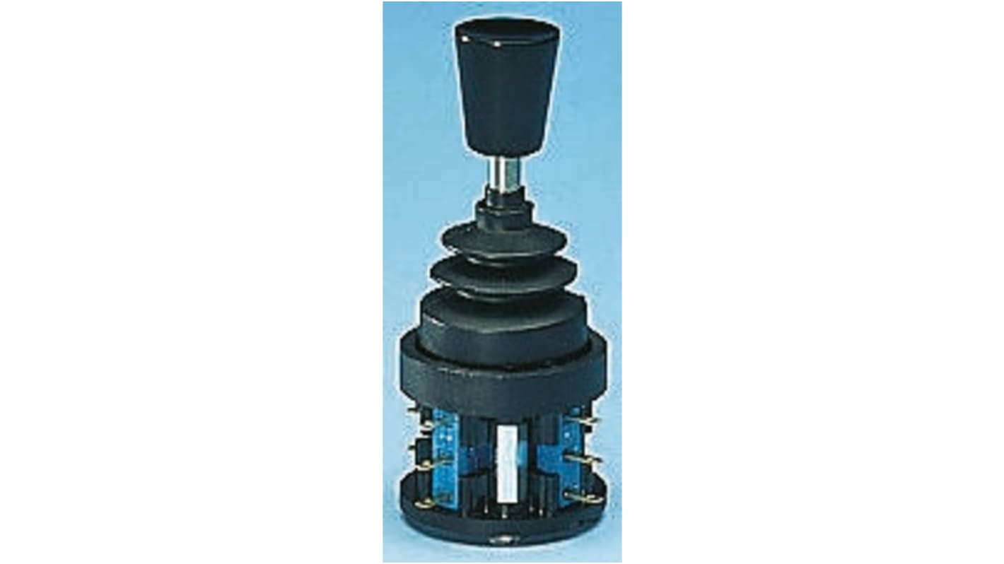Interruttore joystick Euchner KES13 Stabile, tenuta IP65, assi 2