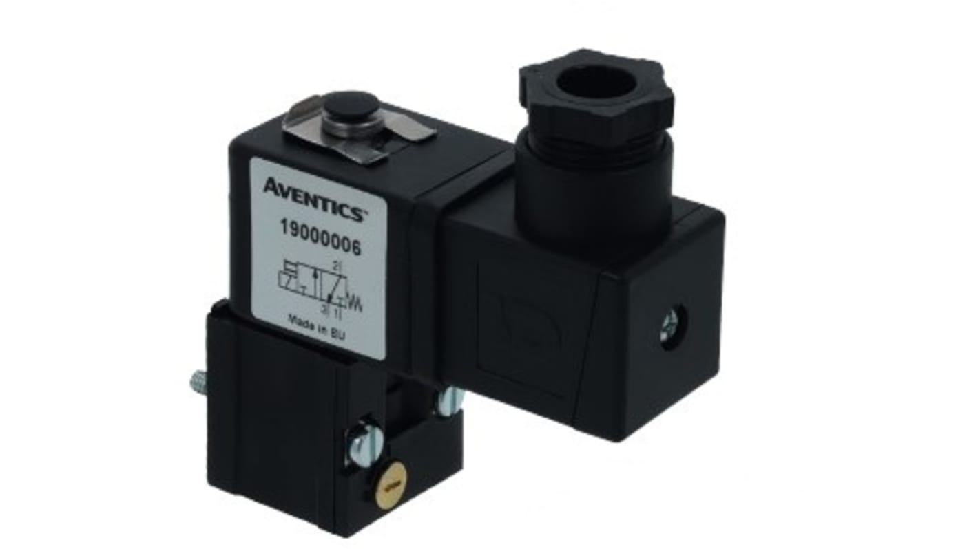 EMERSON – ASCO Solenoid Valve 19090017, 3 port(s) , NC