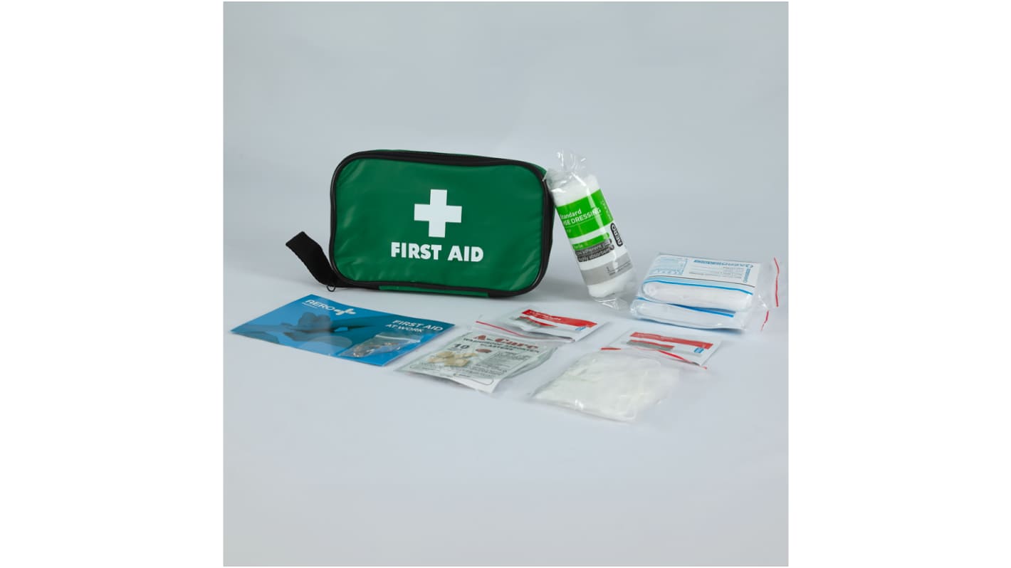 RS PRO First Aid Kit for 10 Person/People, Carrying Case