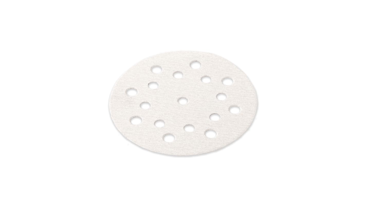 PREMINES LR590 AUTOCLEAN Aluminium Oxide Sanding Disc, 125mm, P60 Grade, P60 Grit, LR590, 10 in pack