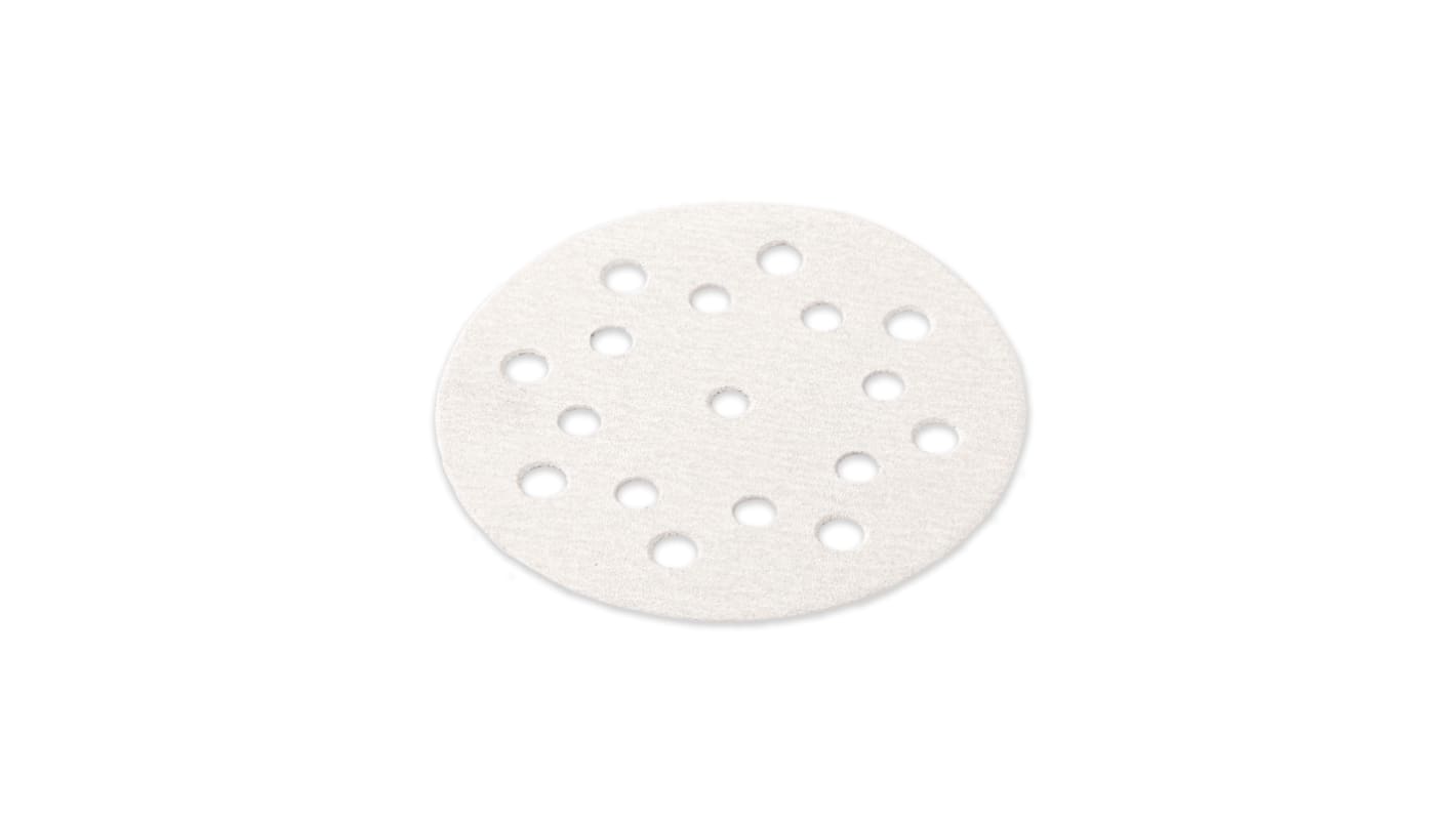 PREMINES AUTOCLEAN VELCRO Aluminium Oxide Sanding Disc, 125mm, P80 Grit, 10 in pack