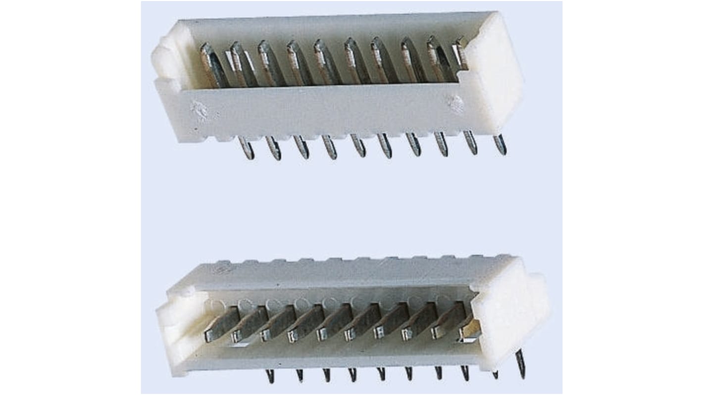 Molex PicoBlade Series Right Angle Through Hole PCB Header, 15 Contact(s), 1.25mm Pitch, 1 Row(s), Shrouded