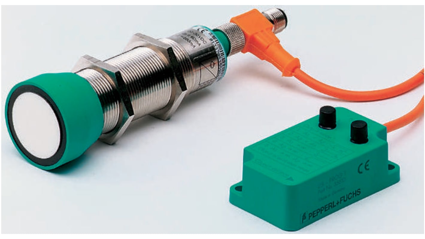 Rs-Online Sensore di prossimità Cilindro filettato Pepperl + Fuchs M30 rilevamento 4 m 10 → 30 V c.c