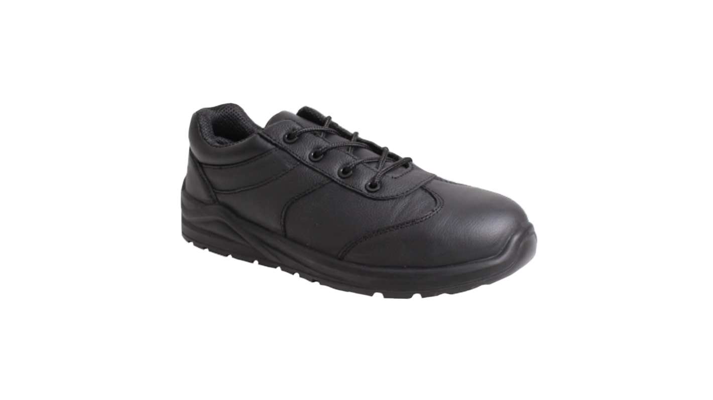 Rodo SBU06 Unisex Black Steel Toe Capped Safety Trainers, UK 5, EU 38