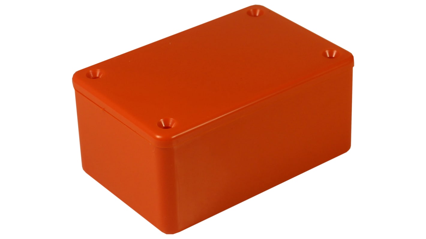 CAMDENBOSS 2000 Series Orange ABS Enclosure, IP54, Orange Lid, 85 x 56 x 39mm