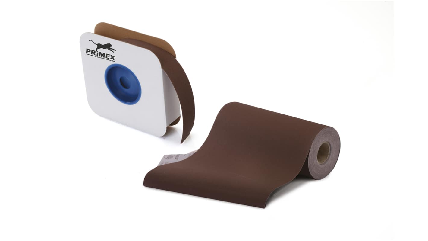PREMINES TR512 P60 Grit Sandpaper Roll, 25m x 38mm