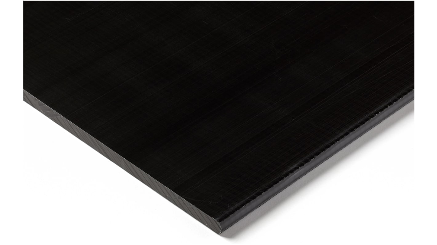 Lámina de plástico, Negro, 500mm x 300mm x 20mm