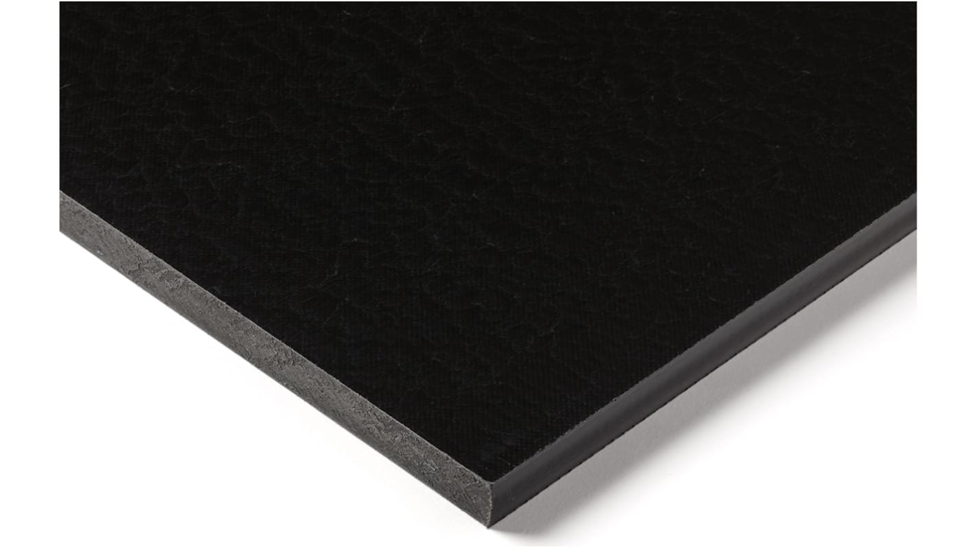 Műanyag lap Fekete, 500mm x 300mm x 20mm