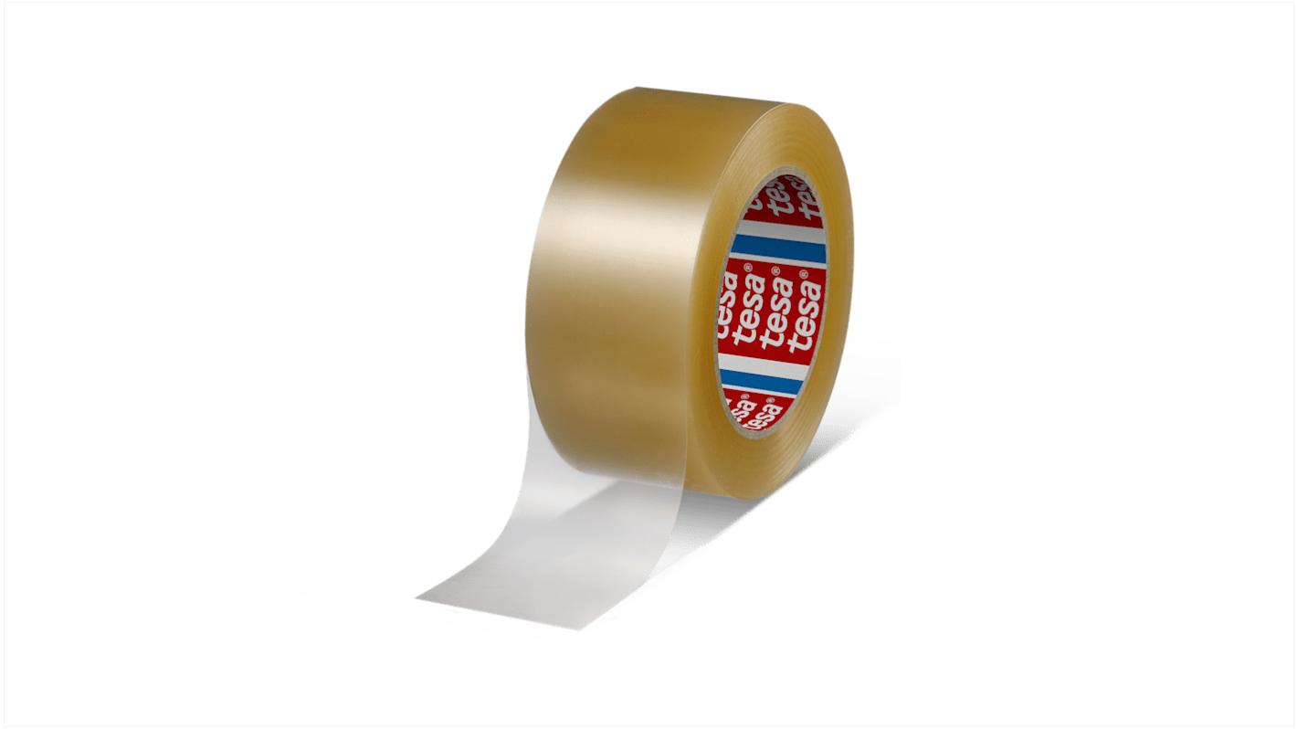 Tesa 4169 Transparent Soft PVC 33 Floor Marking Tape, 187 Thickness