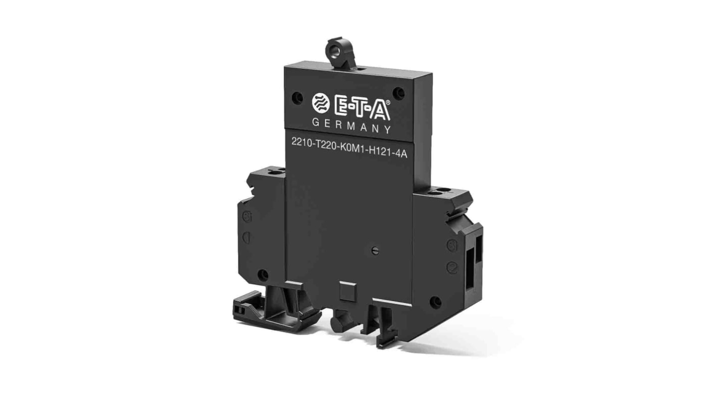 ETA Thermal Magnetic Circuit Breaker - 2210  Single Pole DIN Rail Mount, 3A Current Rating