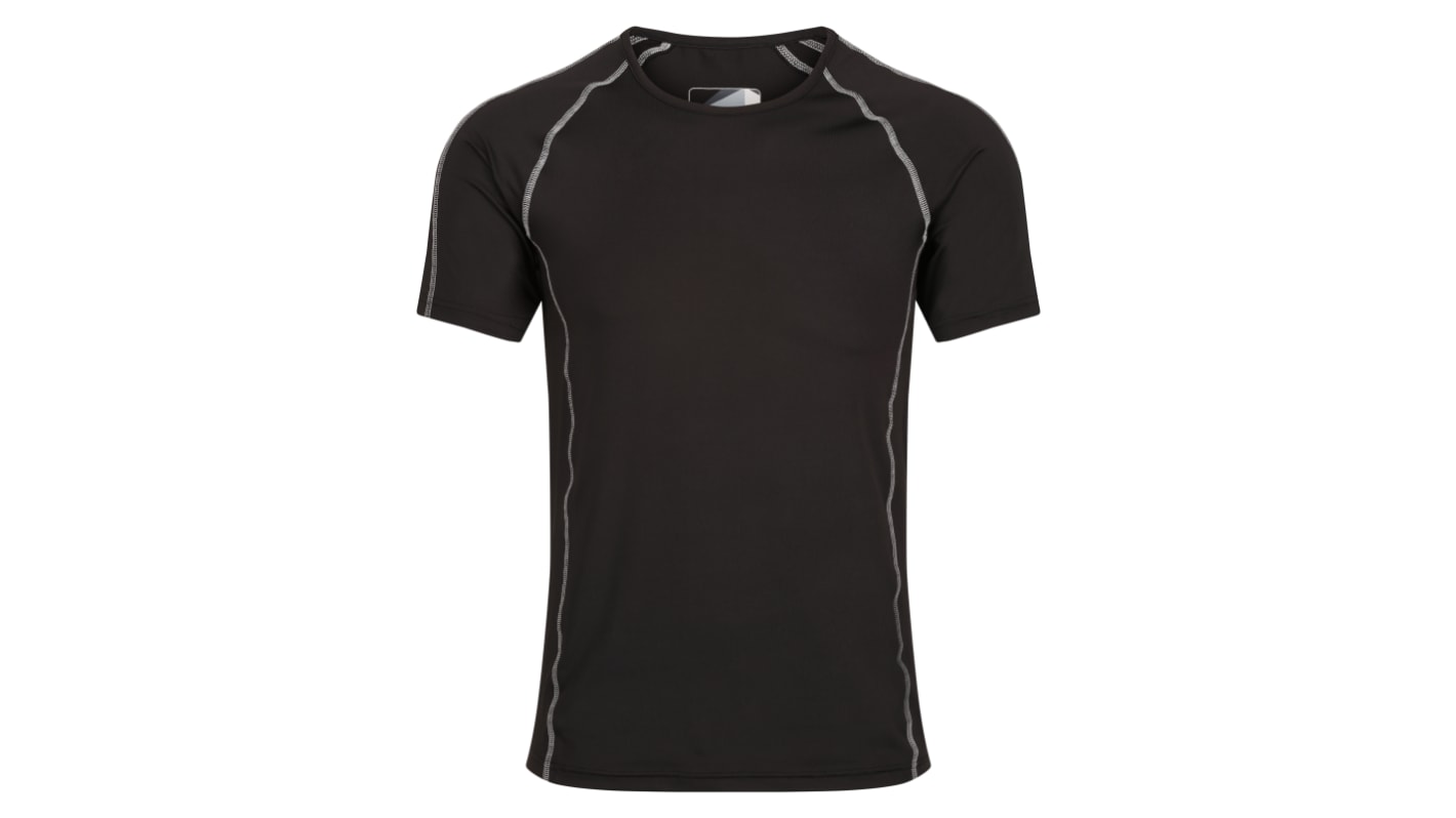 Regatta Men's SS Base Layer Top Black -