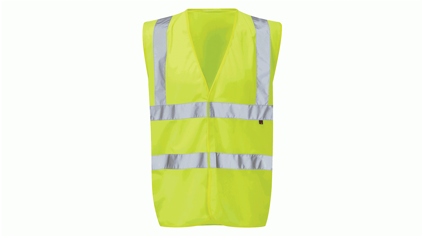 Hi Viz Waistcoat Flame Resistant Finish