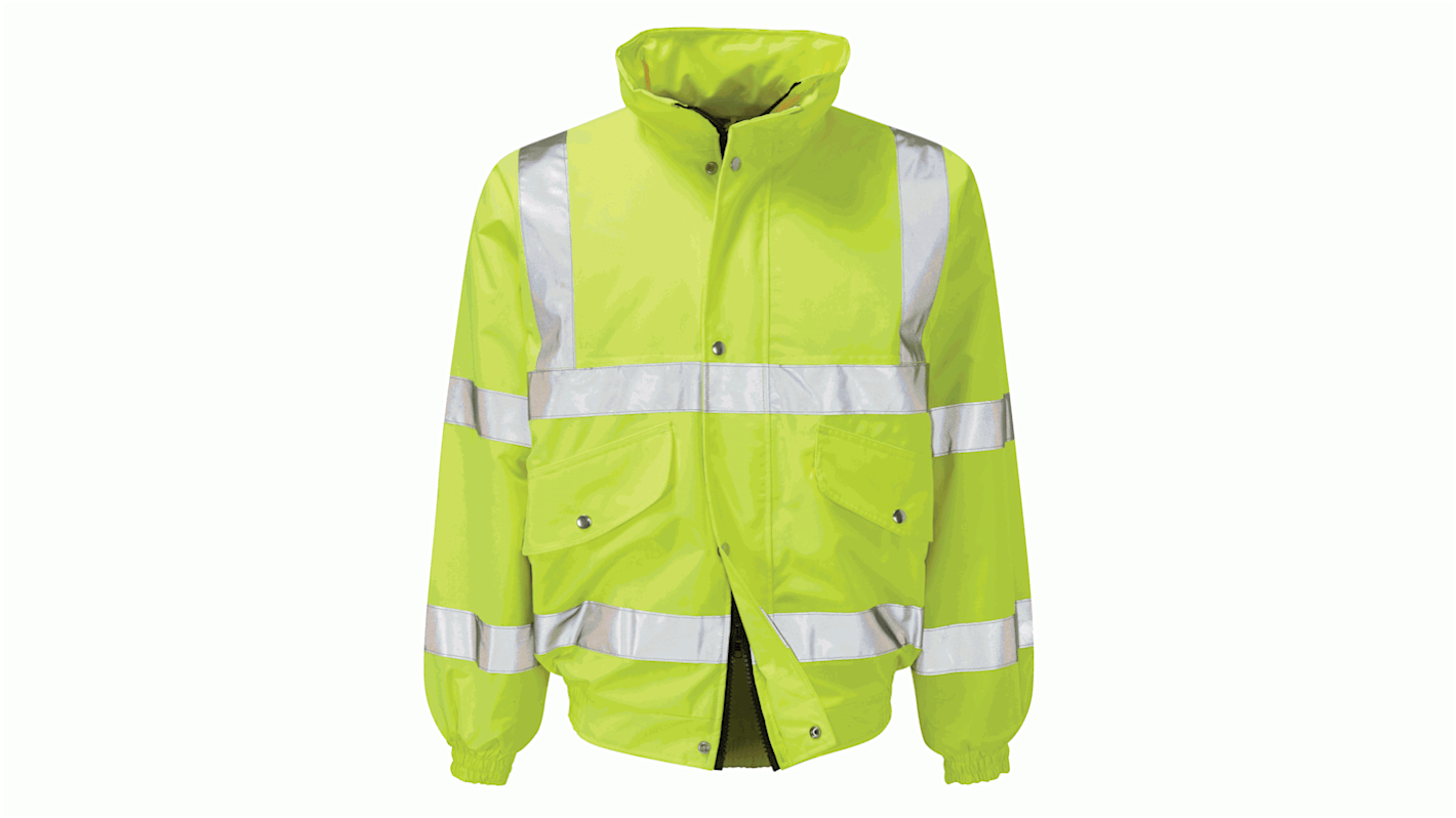 Bomber Jacket Yellow Hi-Vis Waterproof C