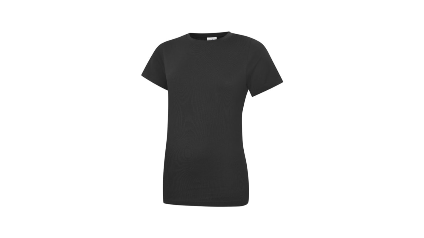 Uneek Black T-Shirt, EUR- L