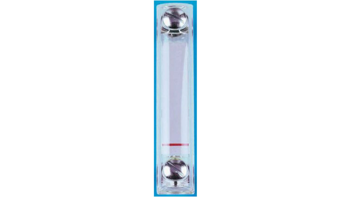 Elesa 圆柱式液位指示器, M12螺纹, 80mm刻度长度, 最高工作温度+80°C