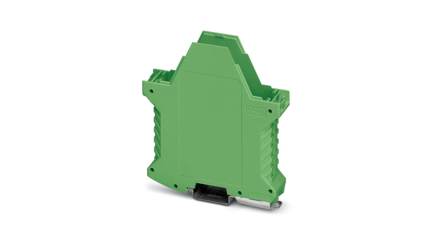 Phoenix Contact Lower Housing Part with Metal Foot Catch Enclosure Type ME Series , 22.6 x 99 x 107.3mm, Polyamide