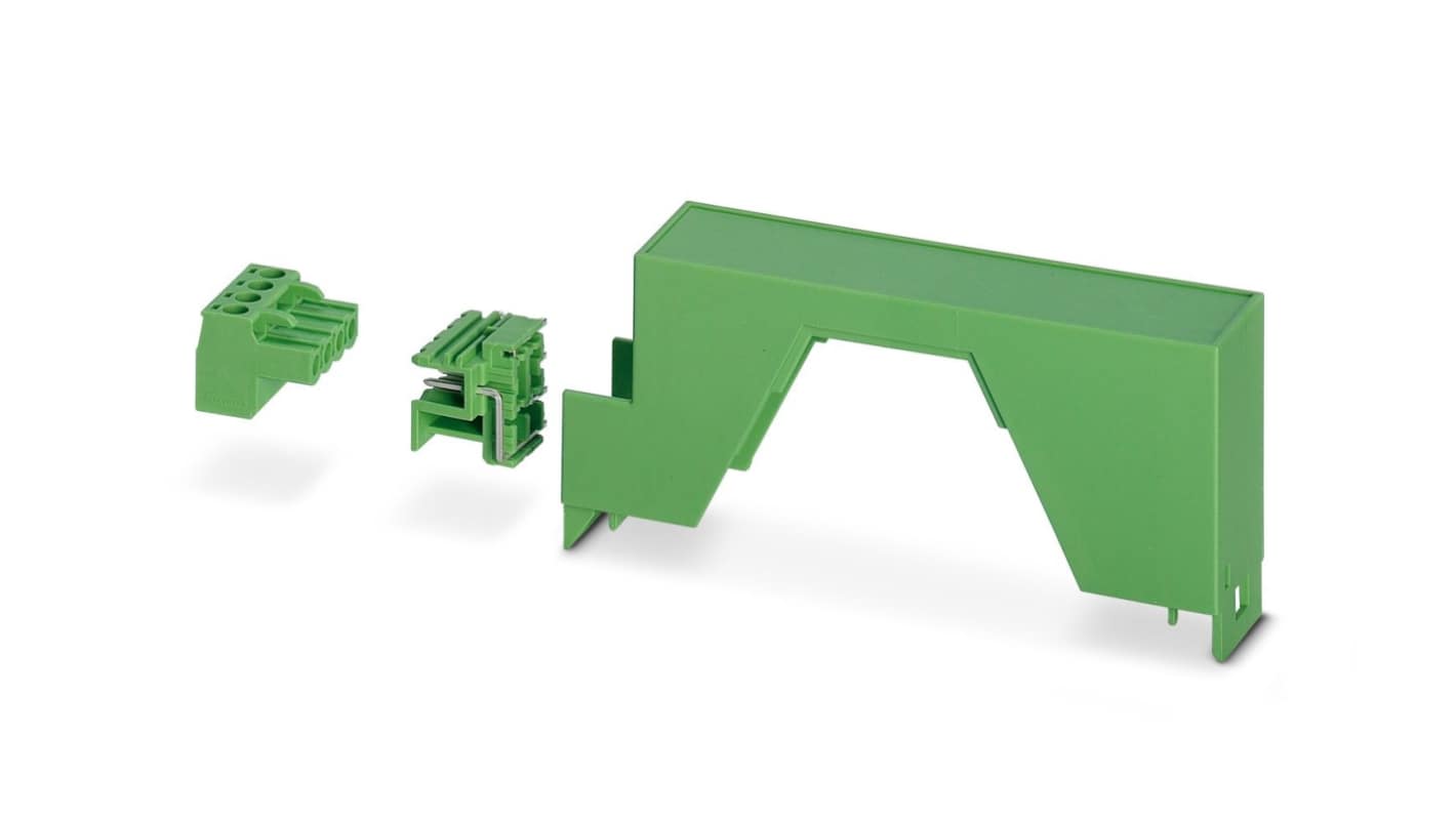 Phoenix Contact 1 PCB Header and 1 PCB Terminal Block, Upper Housing Part Enclosure Type ME Series , 22.6 x 99 x