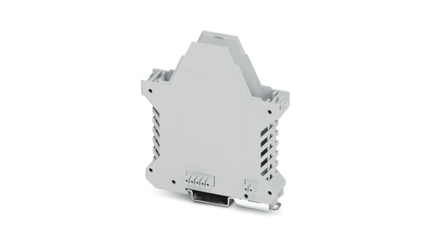 Phoenix Contact Lower Housing Part with Metal Foot Catch Enclosure Type ME Series , 22.6 x 99 x 107.3mm, Polyamide