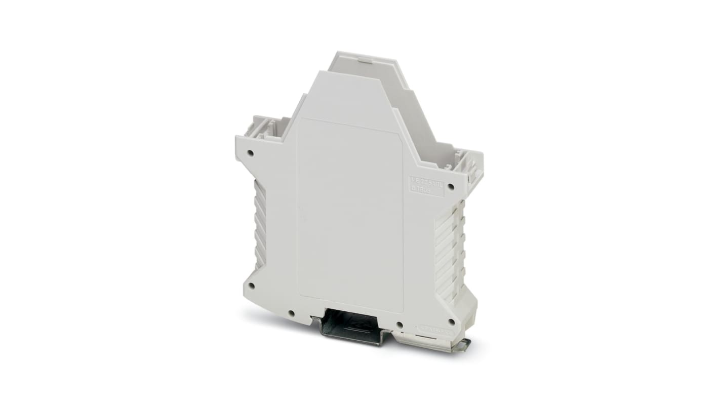 Phoenix Contact Lower Housing Part with Metal Foot Catch Enclosure Type ME Series , 22.6 x 99 x 107.3mm, Polyamide