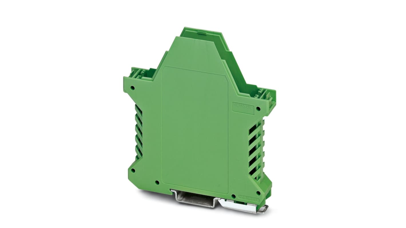 Phoenix Contact Lower Housing Part with Metal Foot Catch Enclosure Type ME Series , 17.6 x 99 x 107.3mm, Polyamide