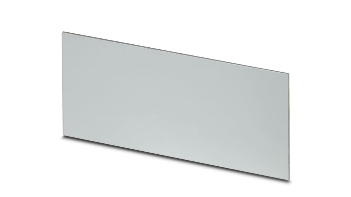Placa Frontal Phoenix Contact serie UM-ALU de Aluminio, 991.3 x 71.8 x 2mm, para usar con UM-ALU 4-..CUBRE PA..