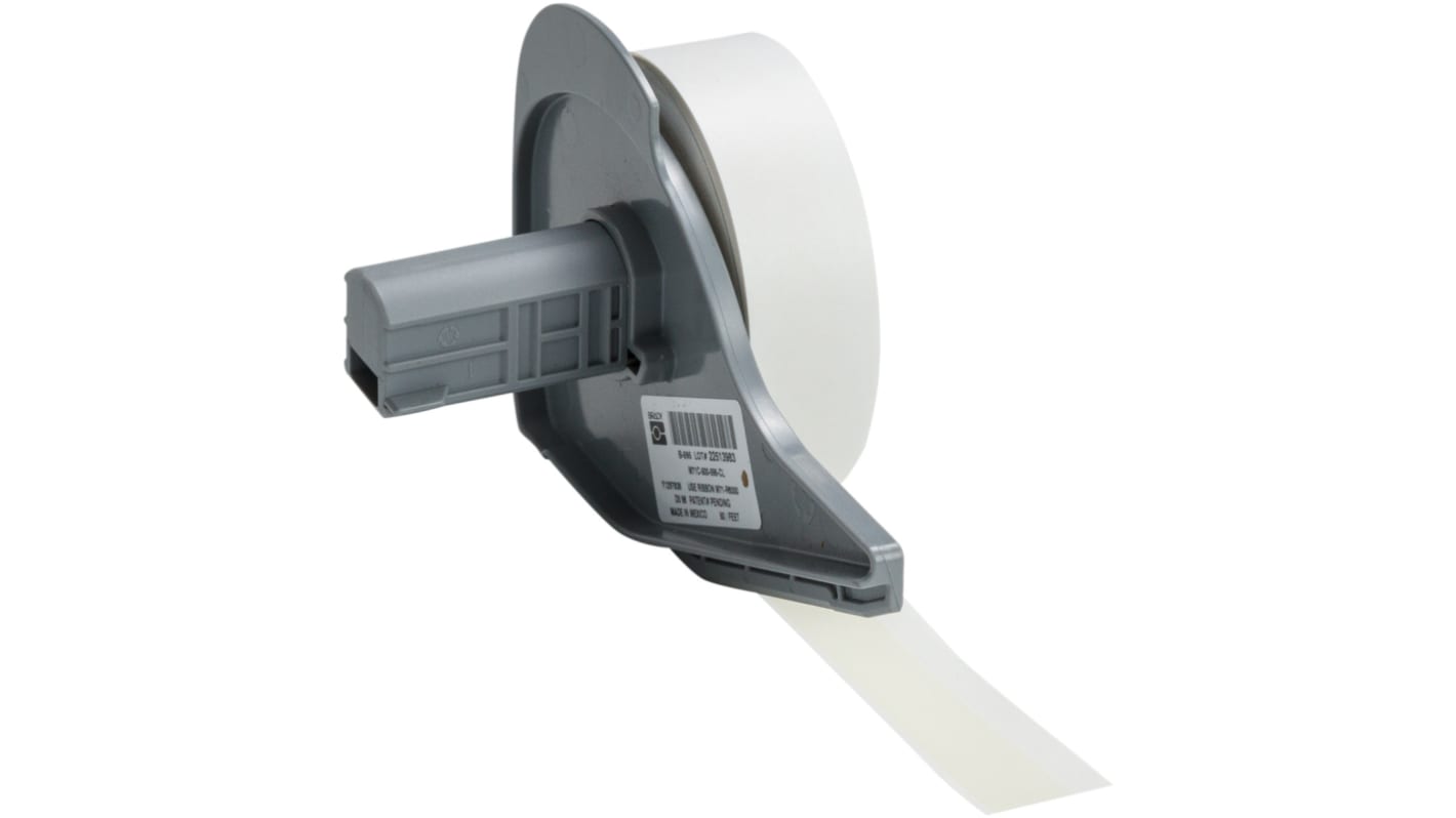 Brady B-595 Transparent Label, 12.70mm Width, 1 Qty