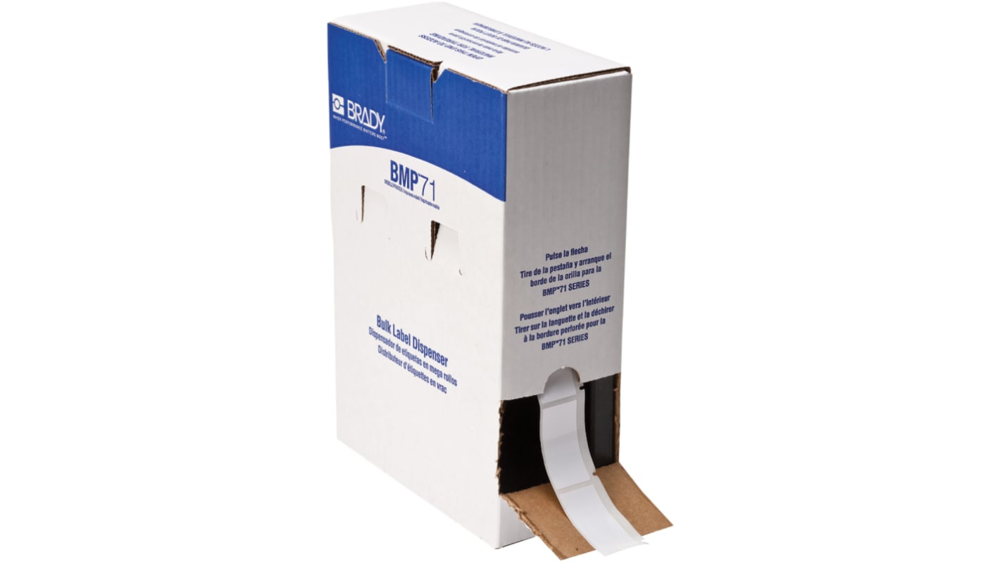 Brady B-423 White Label, 1000 Qty