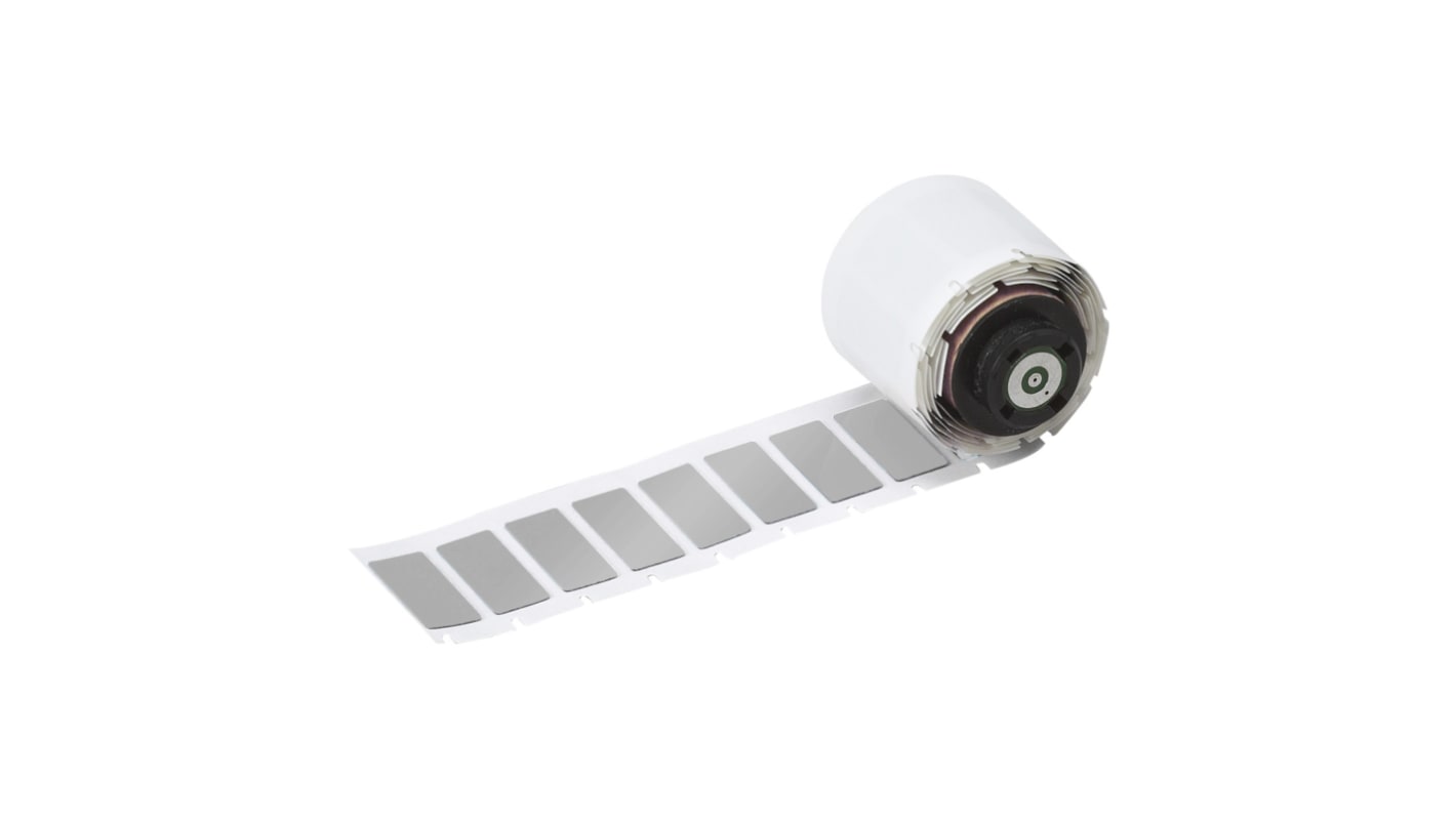 Brady B-7593 Etikett 150 auf Silber Polyethylen-Schaumstoff-Laminat-Polyester