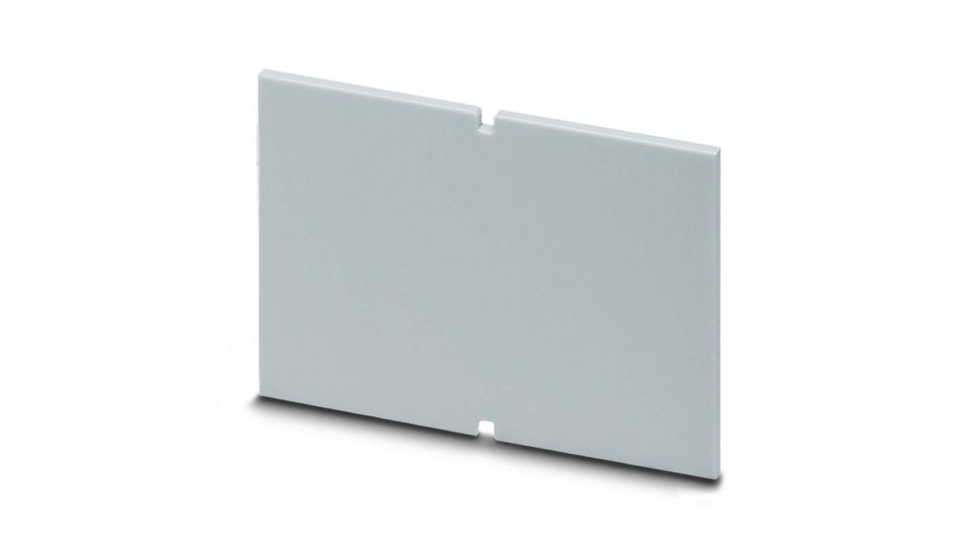Phoenix Contact UCS Series Polycarbonate Side Panel for Use with Housing Half Shells 125 x 87 mm in size, 47 x 2mm