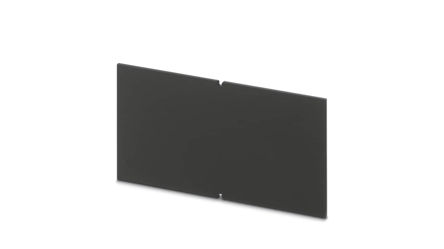 Phoenix Contact UCS Series Polycarbonate Side Panel for Use with Housing Half Shells 125 x 87 mm and 145 x 125 mm in