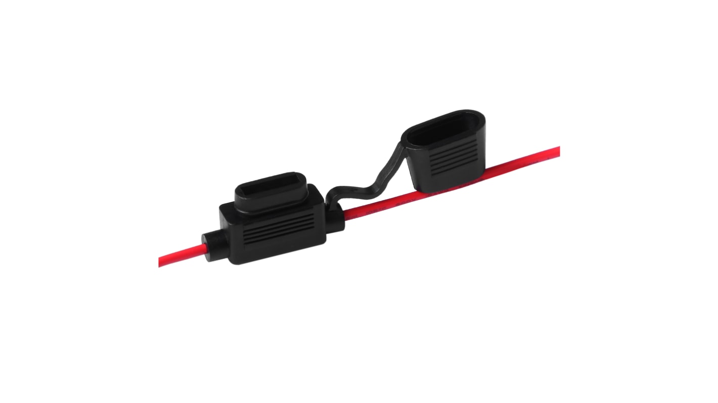 RS PRO 30A Inline Fuse Holder for ATO/ATC 19x18.6mm Fuse, 32V dc