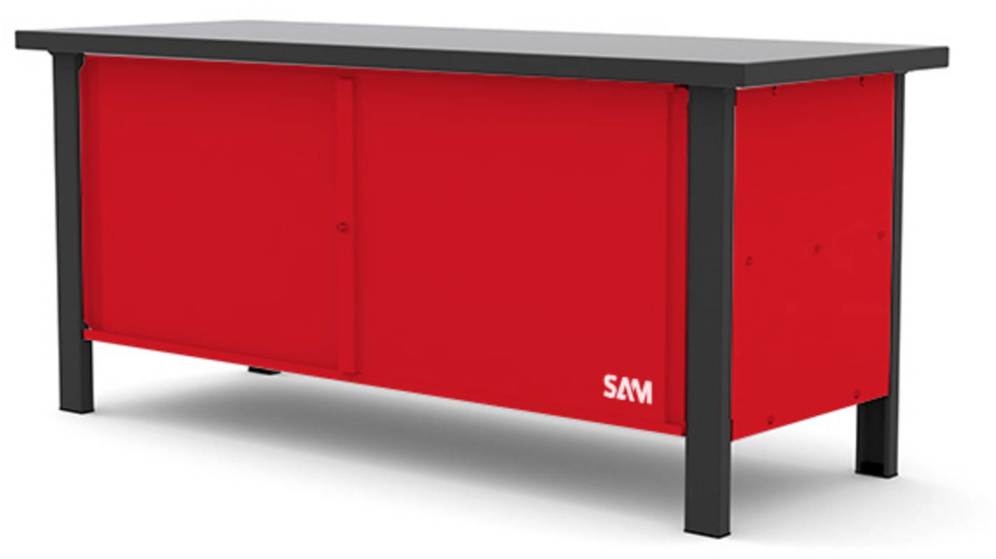 SAM ETAB-200PTF Metal Workbench, 88 x 200 x 200