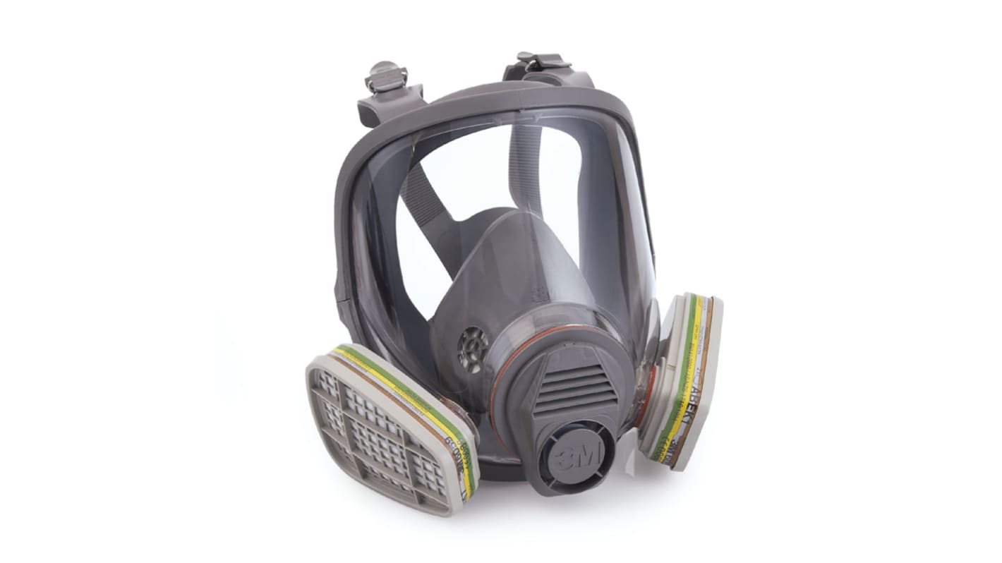 3M 6000 Series Full-Type Respirator Mask, Size Small