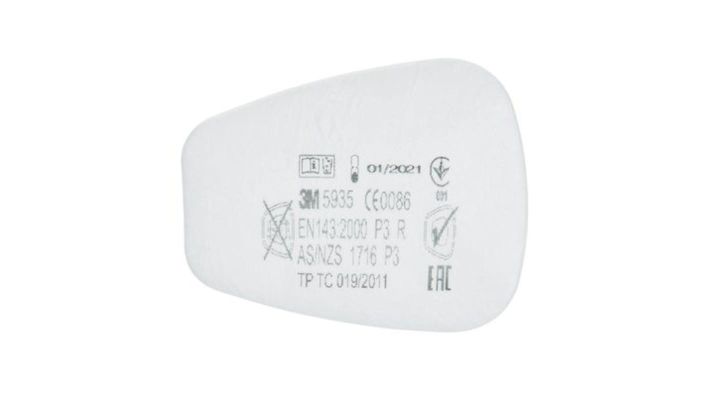 3M Dust Filter for use with 3M 5000 Series Respirator 5935