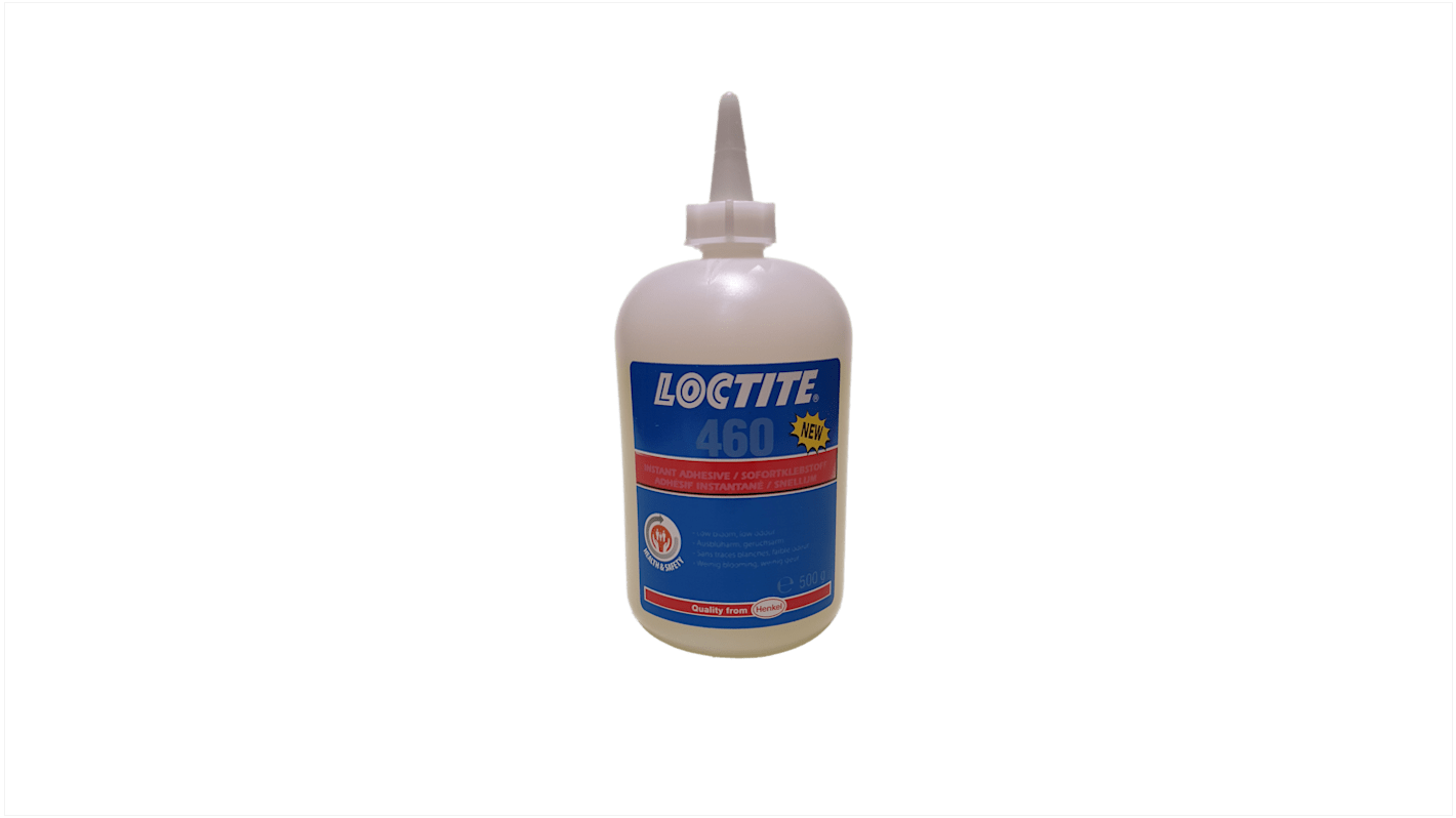 Adesivo a contatto Loctite Loctite 460, col. Trasparente da 500 g