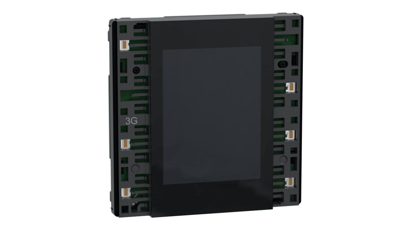 Schneider Electric Black 3 Gang Cover