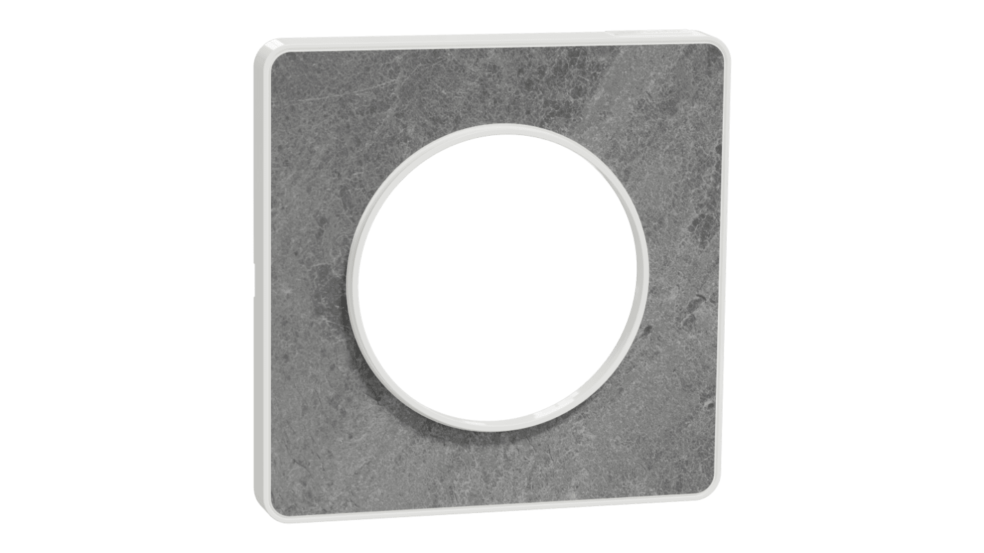 Schneider Electric Grey, 1 Gang, Odace