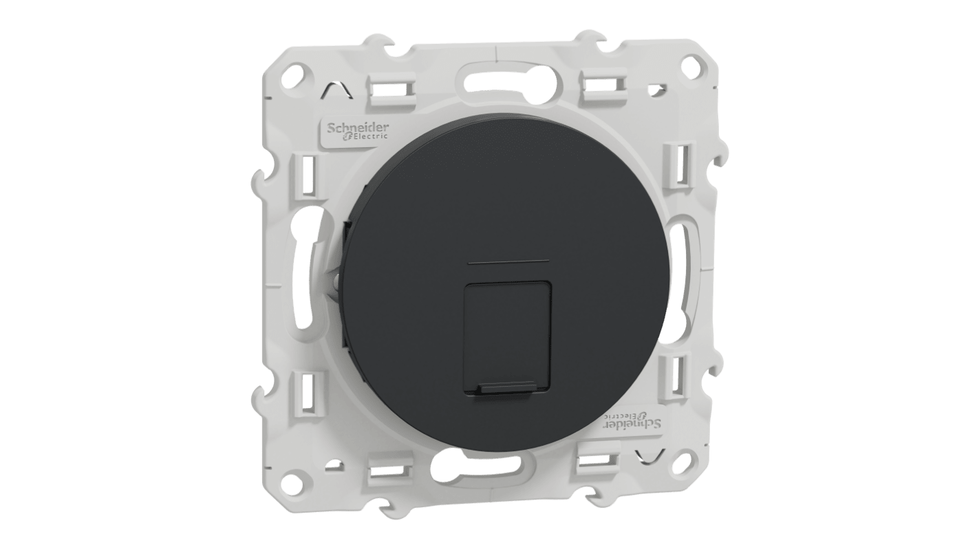 Schneider Electric Anthracite, 1 Gang, Odace