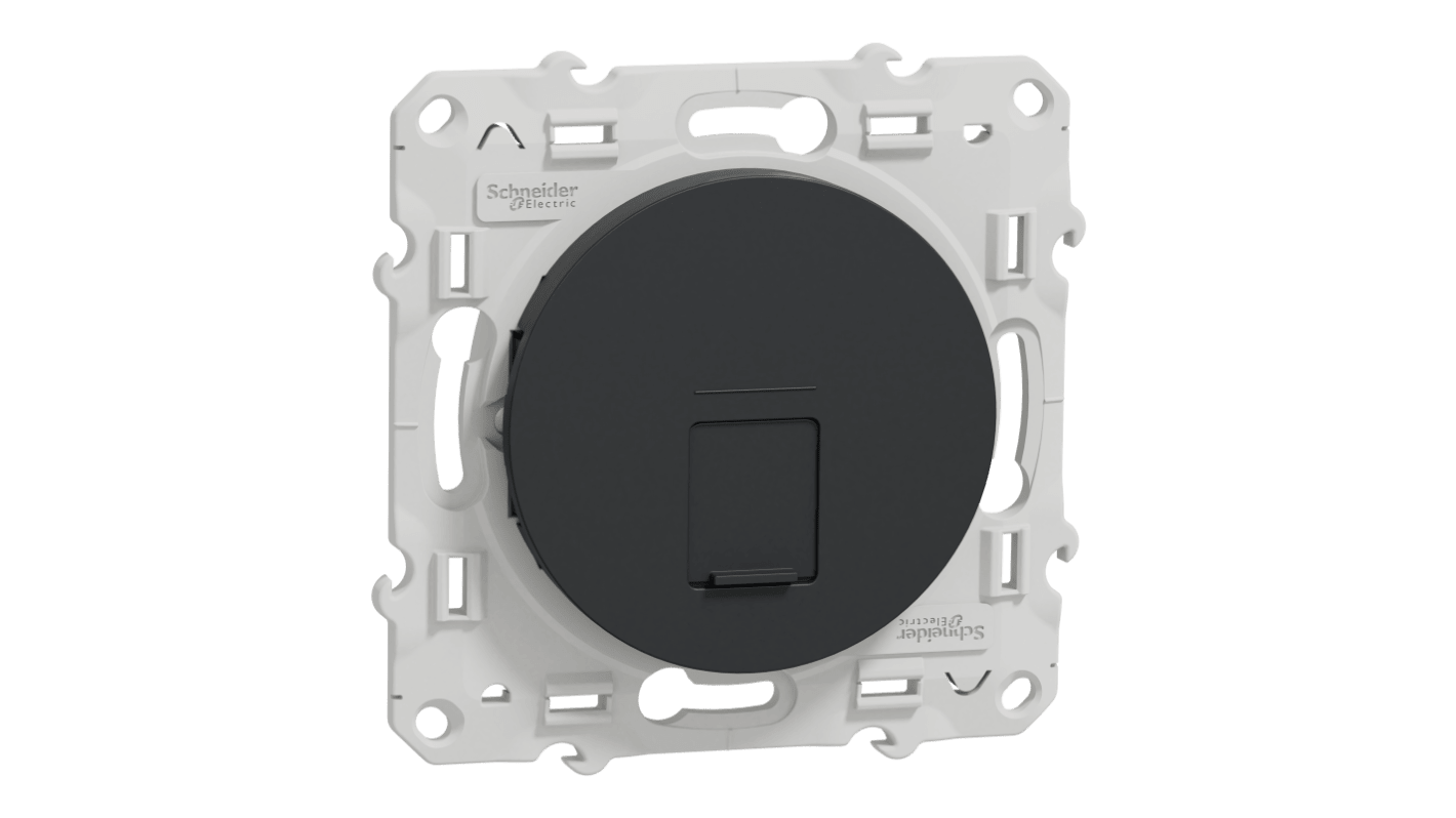 Schneider Electric Anthracite, 1 Way, 1 Gang, Odace