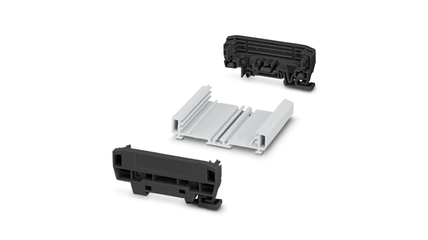 Phoenix Contact Profile Housing Enclosure Type UM-PRO Series , 83.8 x 92.3 x 39.45mm, Polyamide DIN Rail Enclosure
