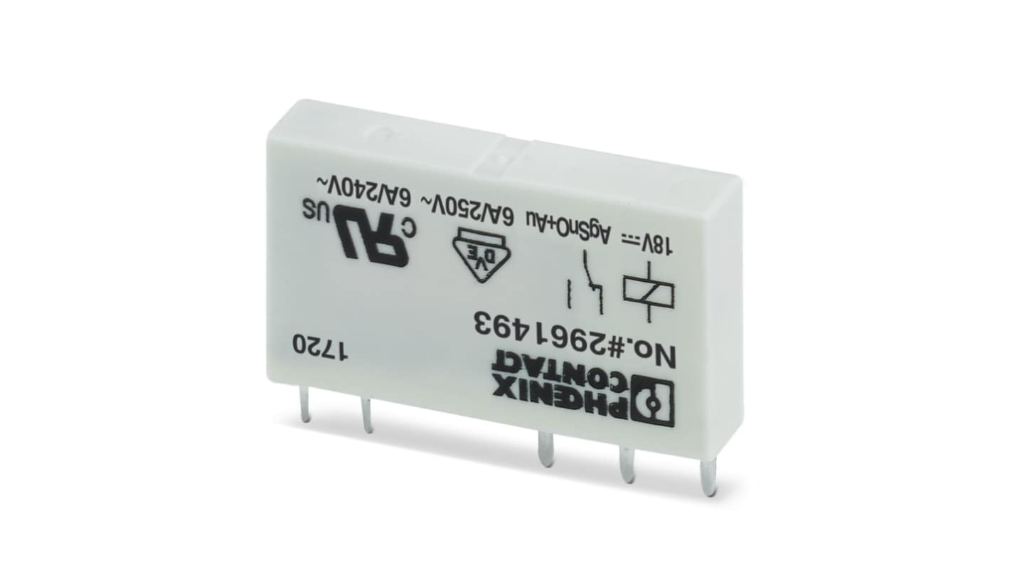 Phoenix Contact ST-OV3 Series Safety Relay, Plug In, 36 V ac/dc Load, 49.5 V ac/dc Control