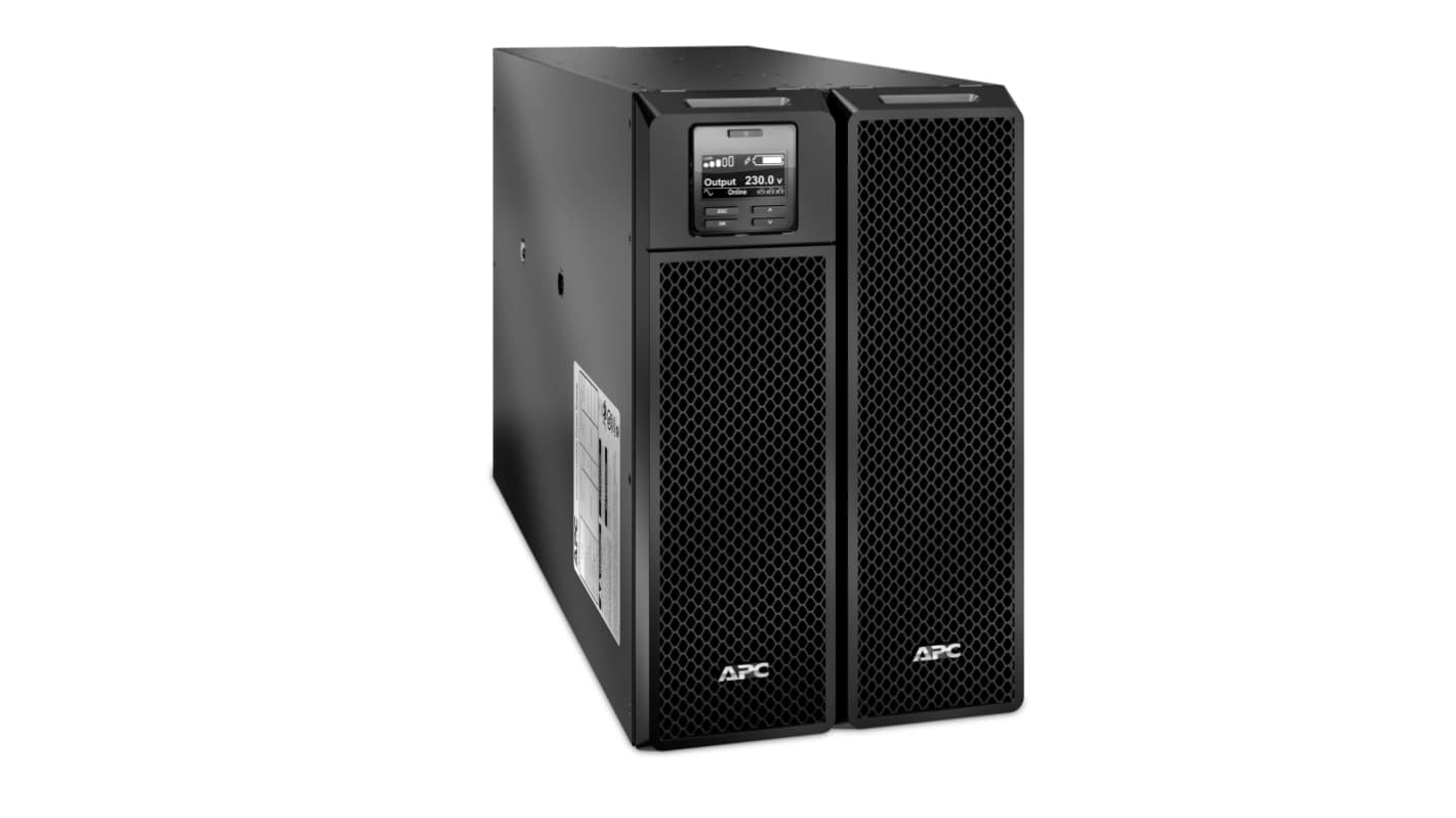 APC 230V Input Rack Mount UPS, 8000VA (8kW), SRT8KXLI