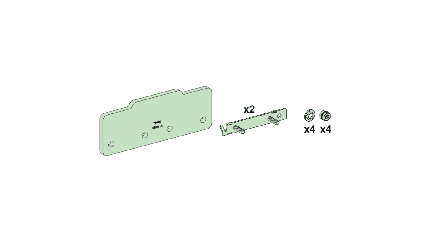 Schneider Electric Linergy Series Joint for Use with Linergy LGYE busbar, PrismaSeT P Enclosure, 240 x 90mm