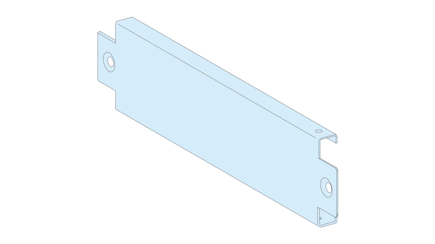 Schneider Electric PrismaSeT P, Side Plates Series Polyester Side Panel for Use with Duct, PrismaSeT P, Side Plates,