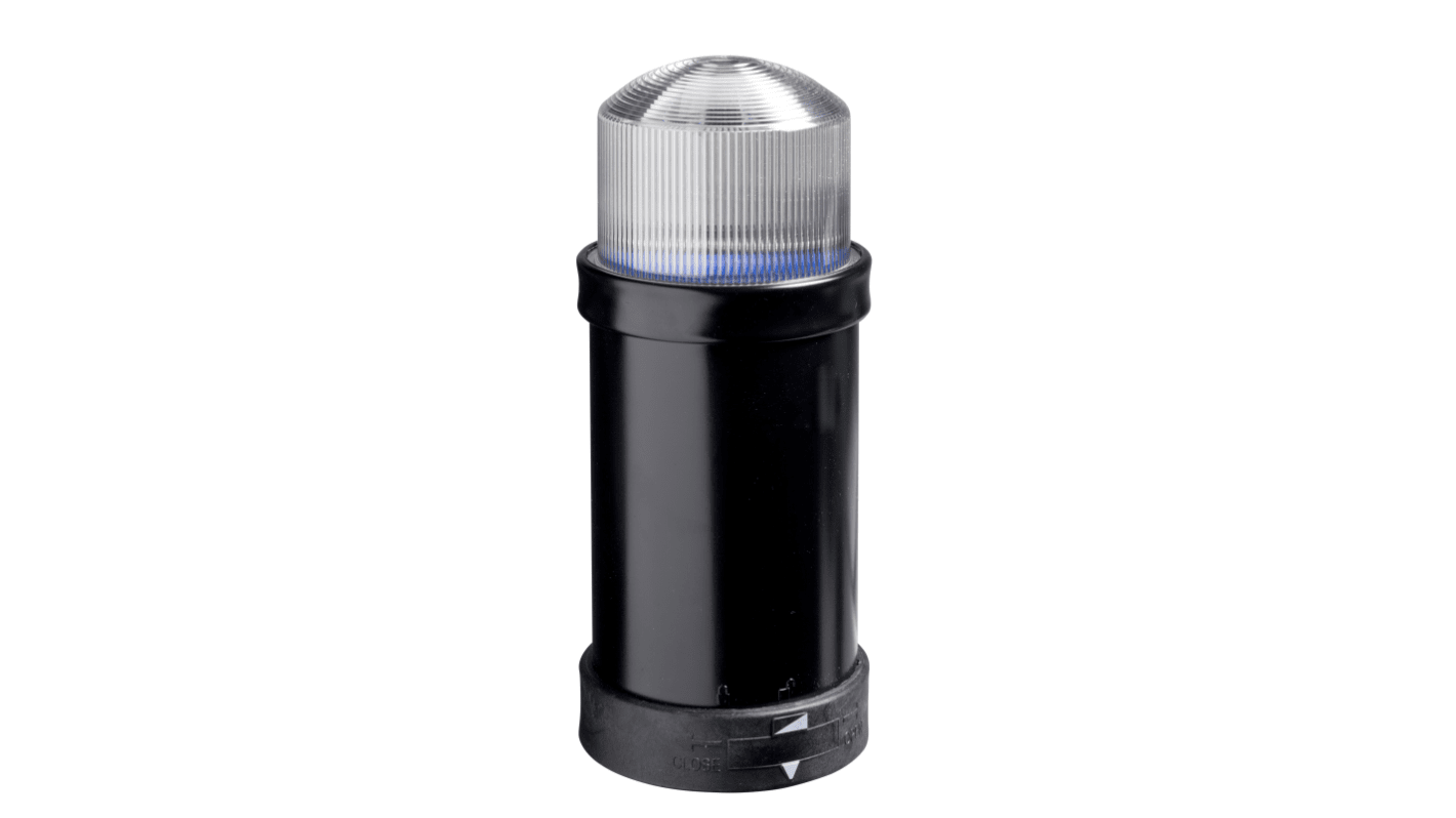Schneider Electric Harmony XVB Series Clear Signal Tower, 1 Lights, 24 V, Base Mount