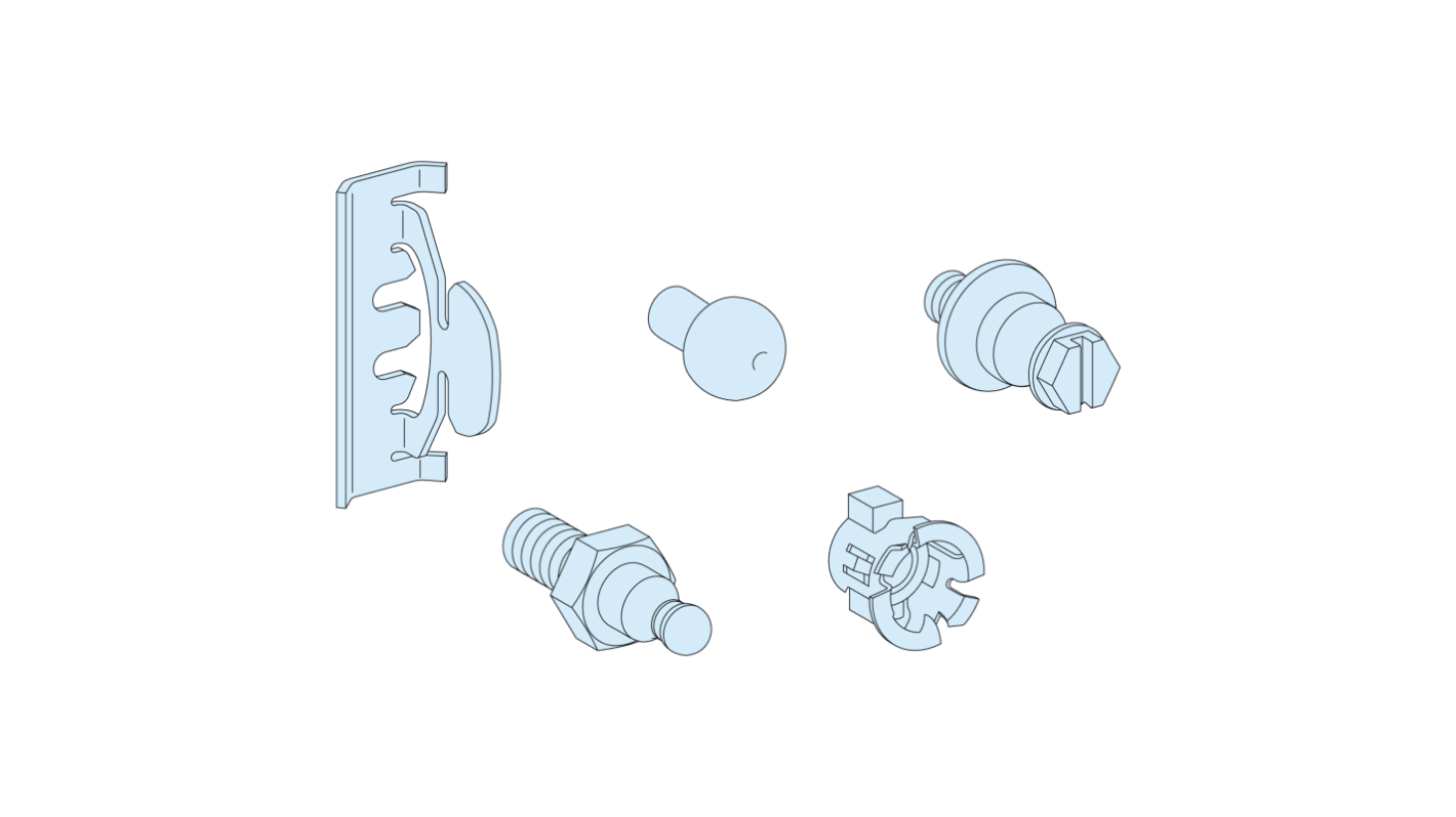 Schneider Electric PrismaSeT P Series Accessory Kit for Use with PrismaSeT P Door