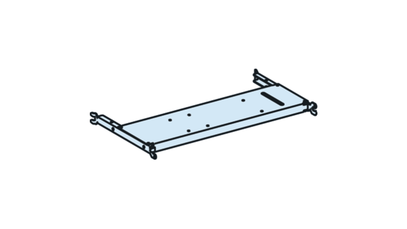 Schneider Electric PrismaSeT P Series Sheet Steel Mounting Plate for Use with PrismaSeT G enclosure, PrismaSeT P Cubicle